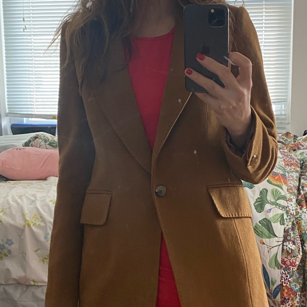 Brown Wool Jacket - image 4